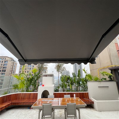 Tenda Terbuka Kuat yang Dapat Ditarik